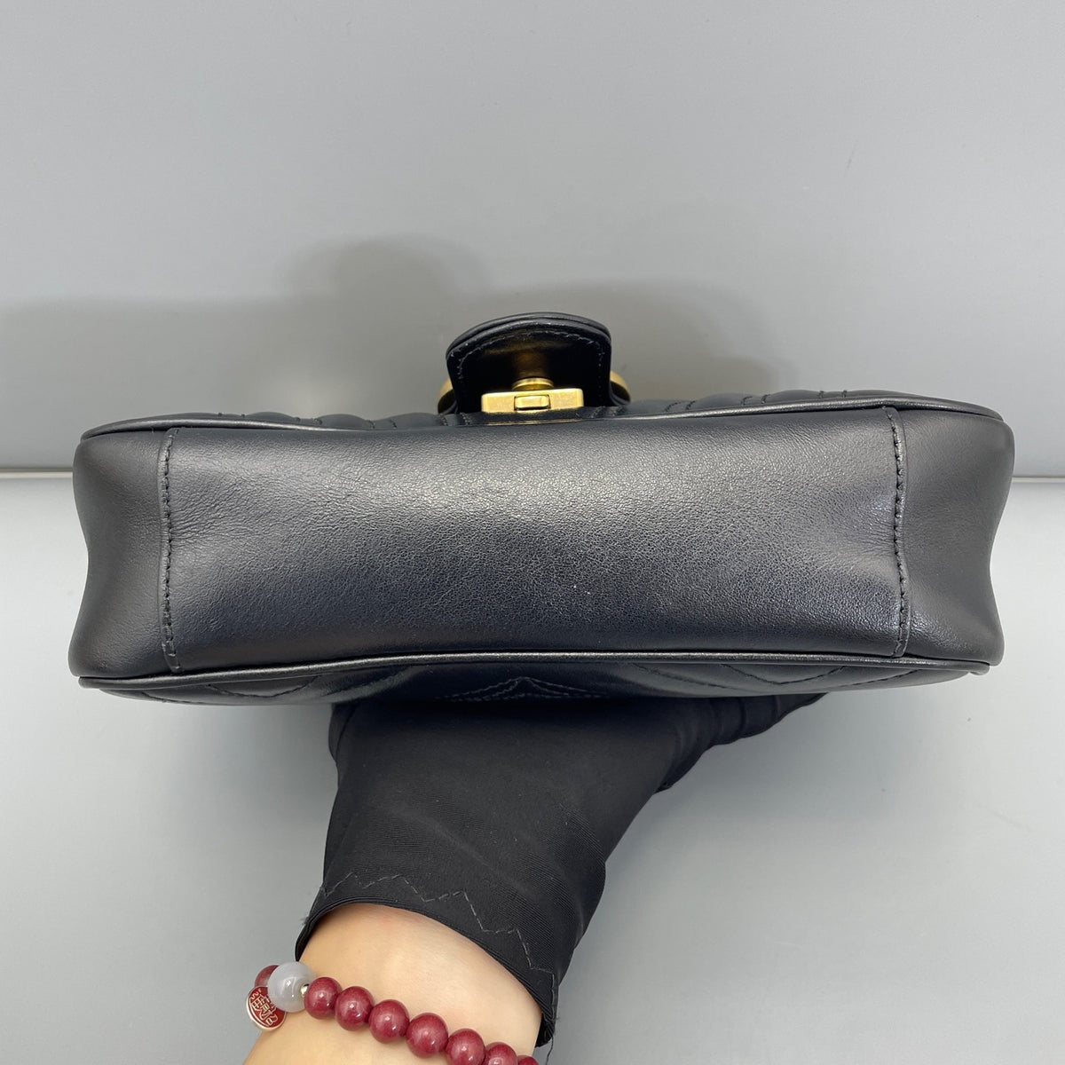 Gucci - Marmont 22 - Leather - Black - (mini)