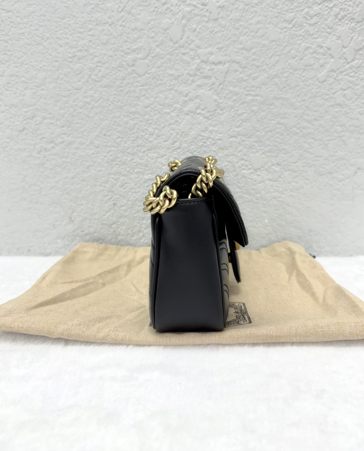 Gucci - Marmont 22 - Leather - Black - (mini)