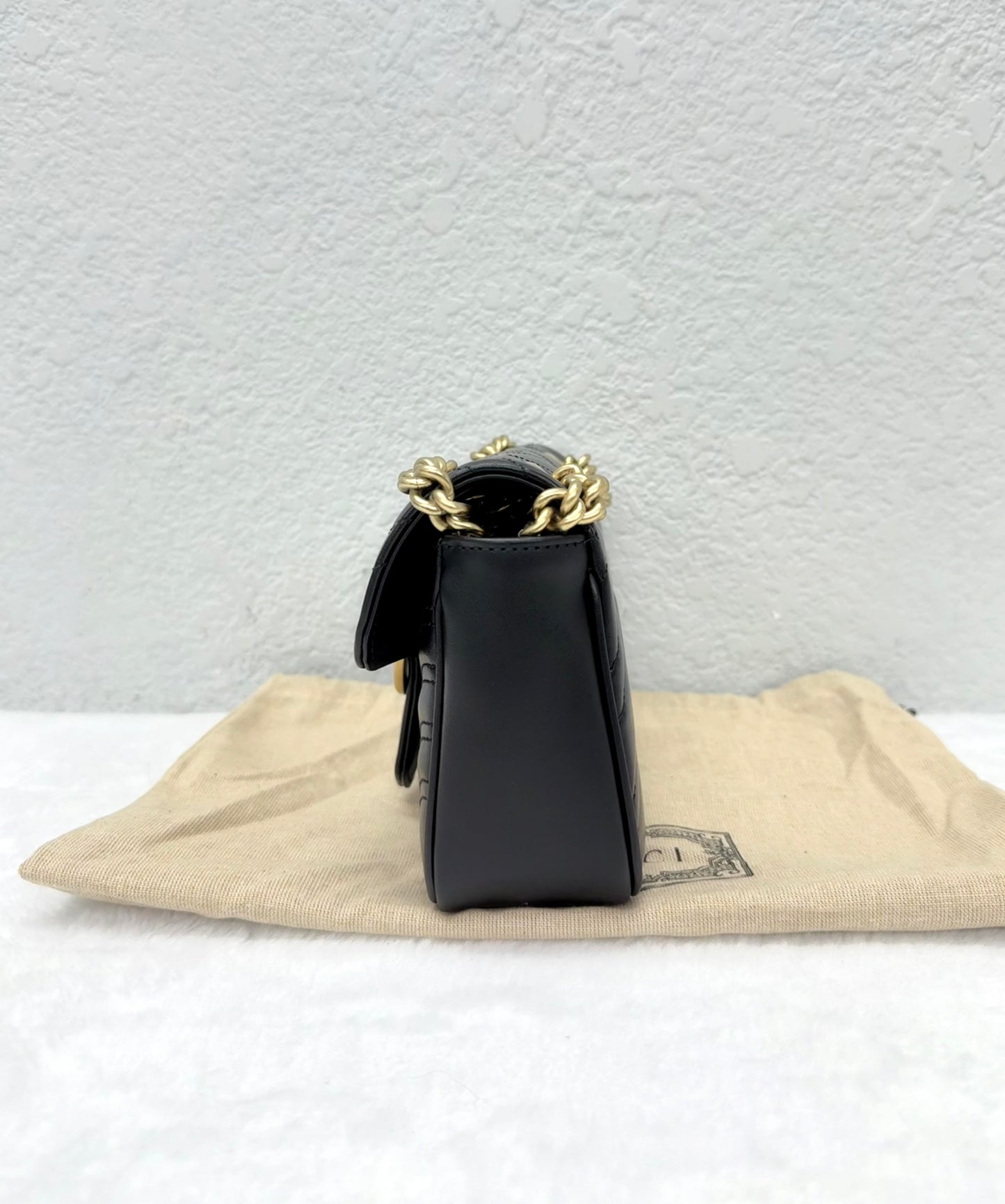Gucci - Marmont 22 - Leather - Black - (mini)