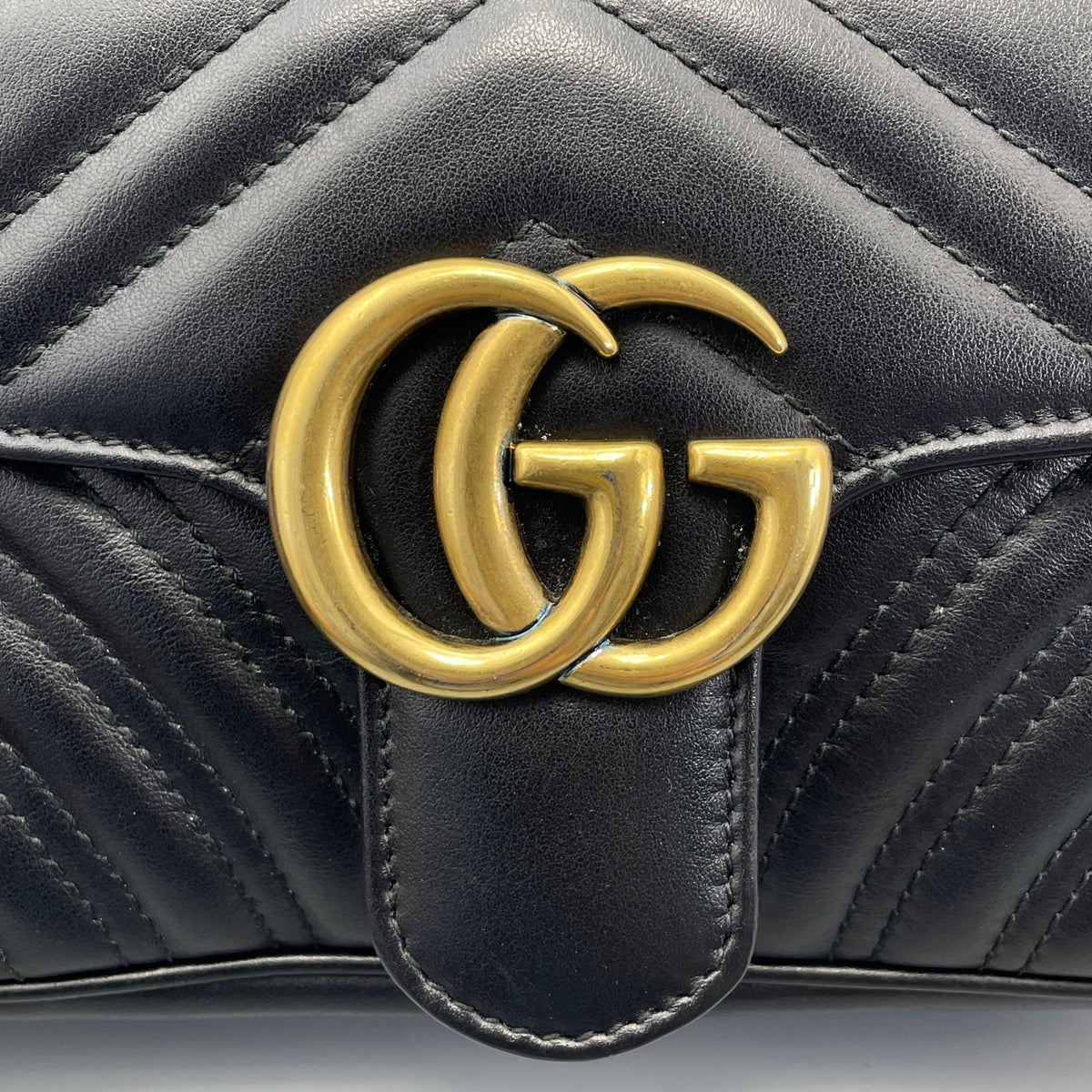 Gucci - Marmont 22 - Leather - Black - (mini)