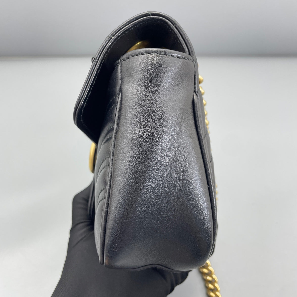 Gucci - Marmont 22 - Leather - Black - (mini)