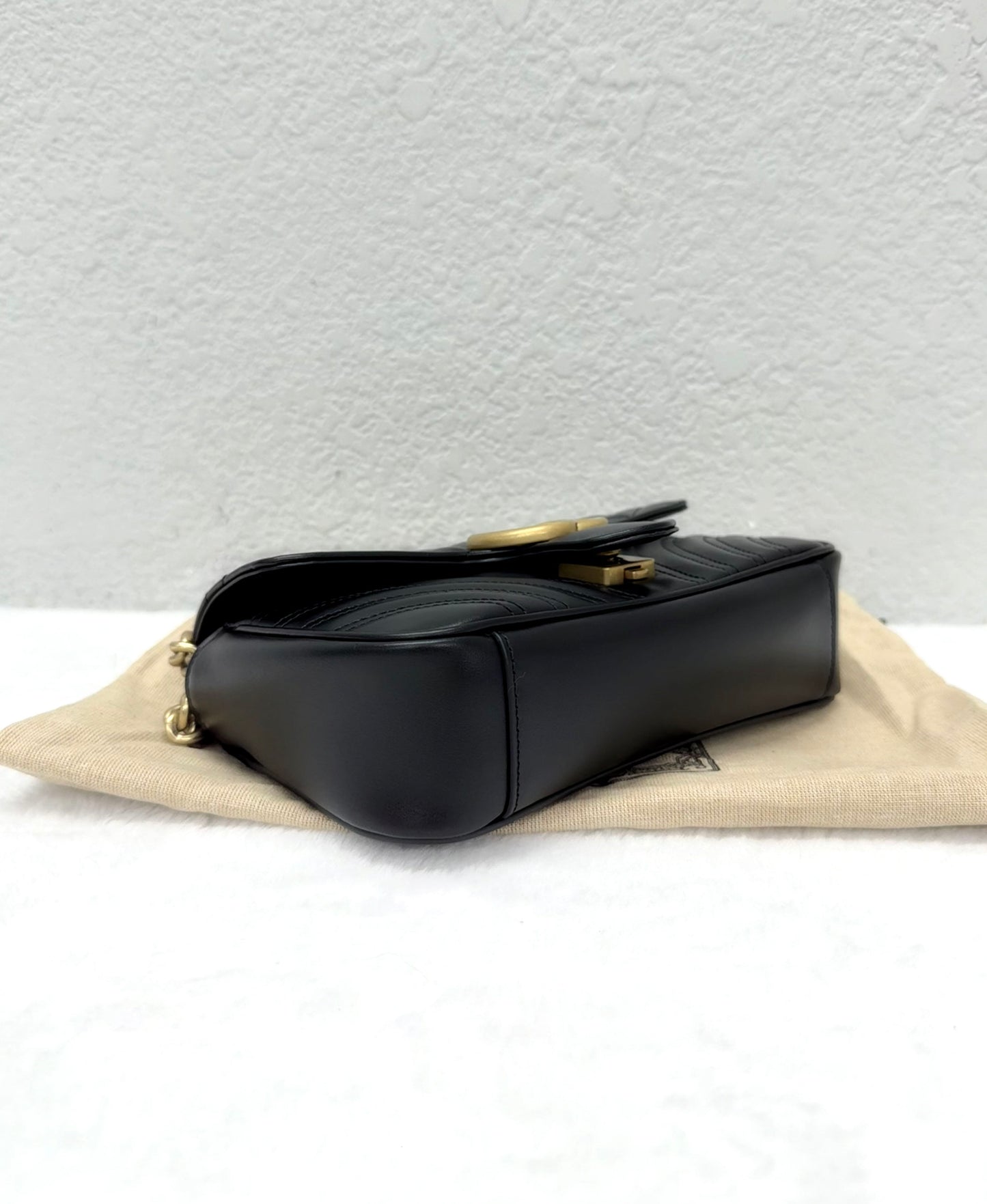 Gucci - Marmont 22 - Leather - Black - (mini)
