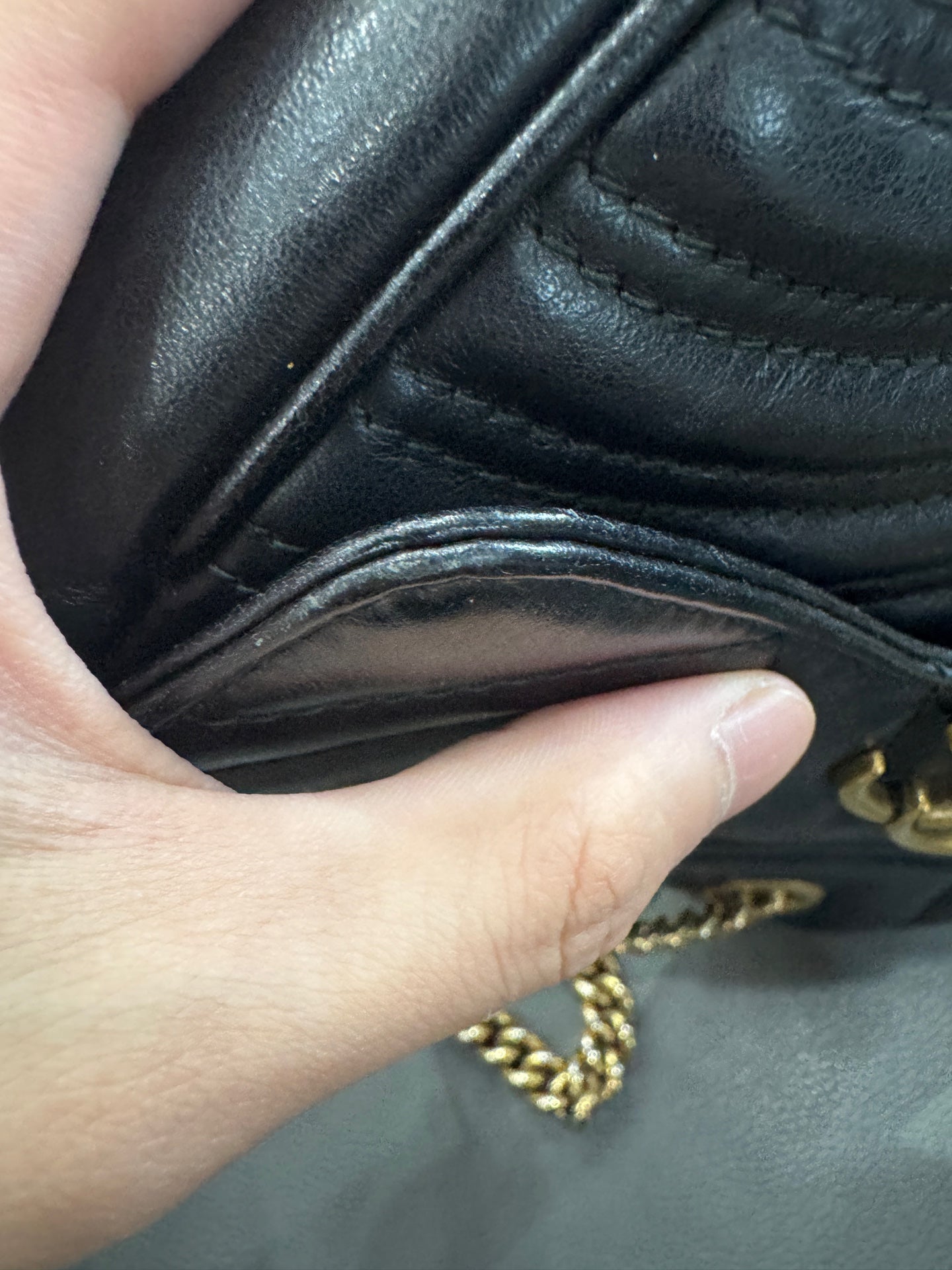 Gucci - Marmont 22 - Leather - Black - (mini)