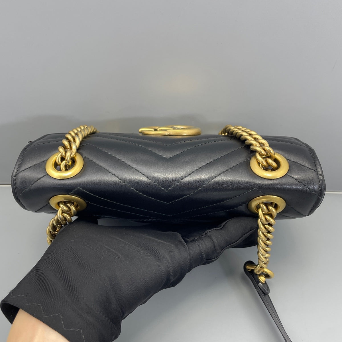 Gucci - Marmont 22 - Leather - Black - (mini)