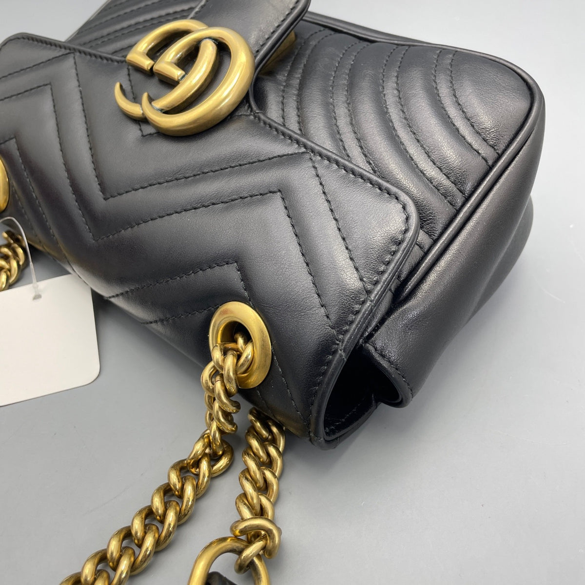 Gucci - Marmont 22 - Leather - Black - (mini)
