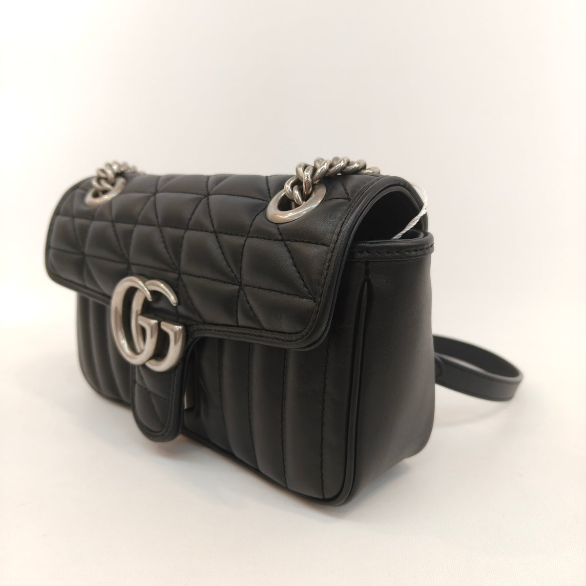 Gucci - Marmont 22 - Leather - Black - (small)