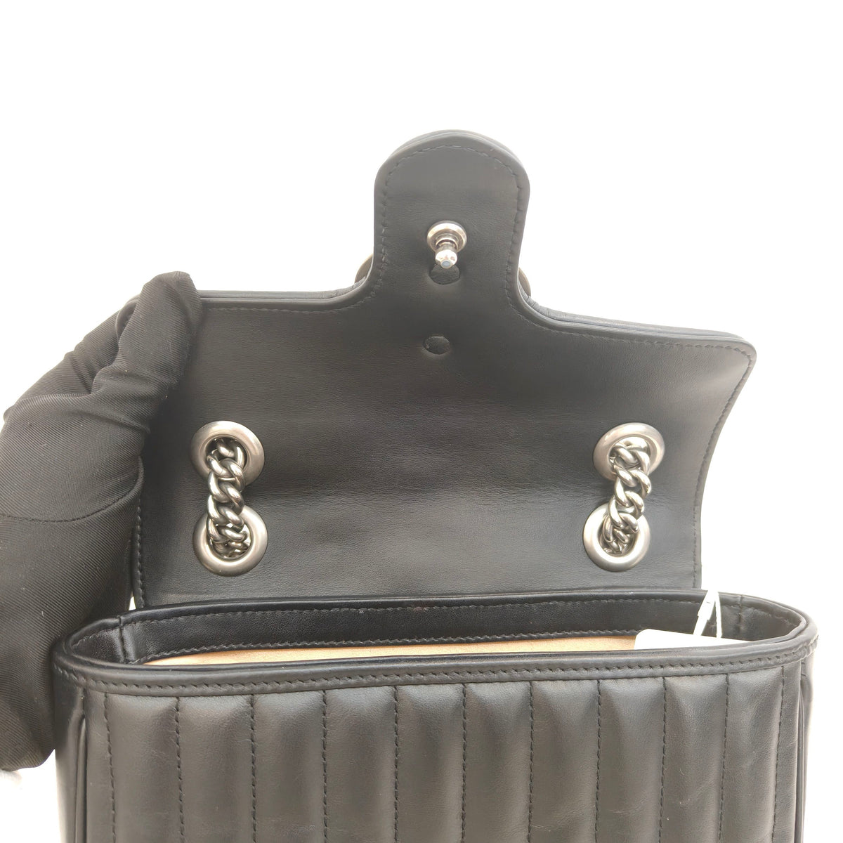 Gucci - Marmont 22 - Leather - Black - (small)