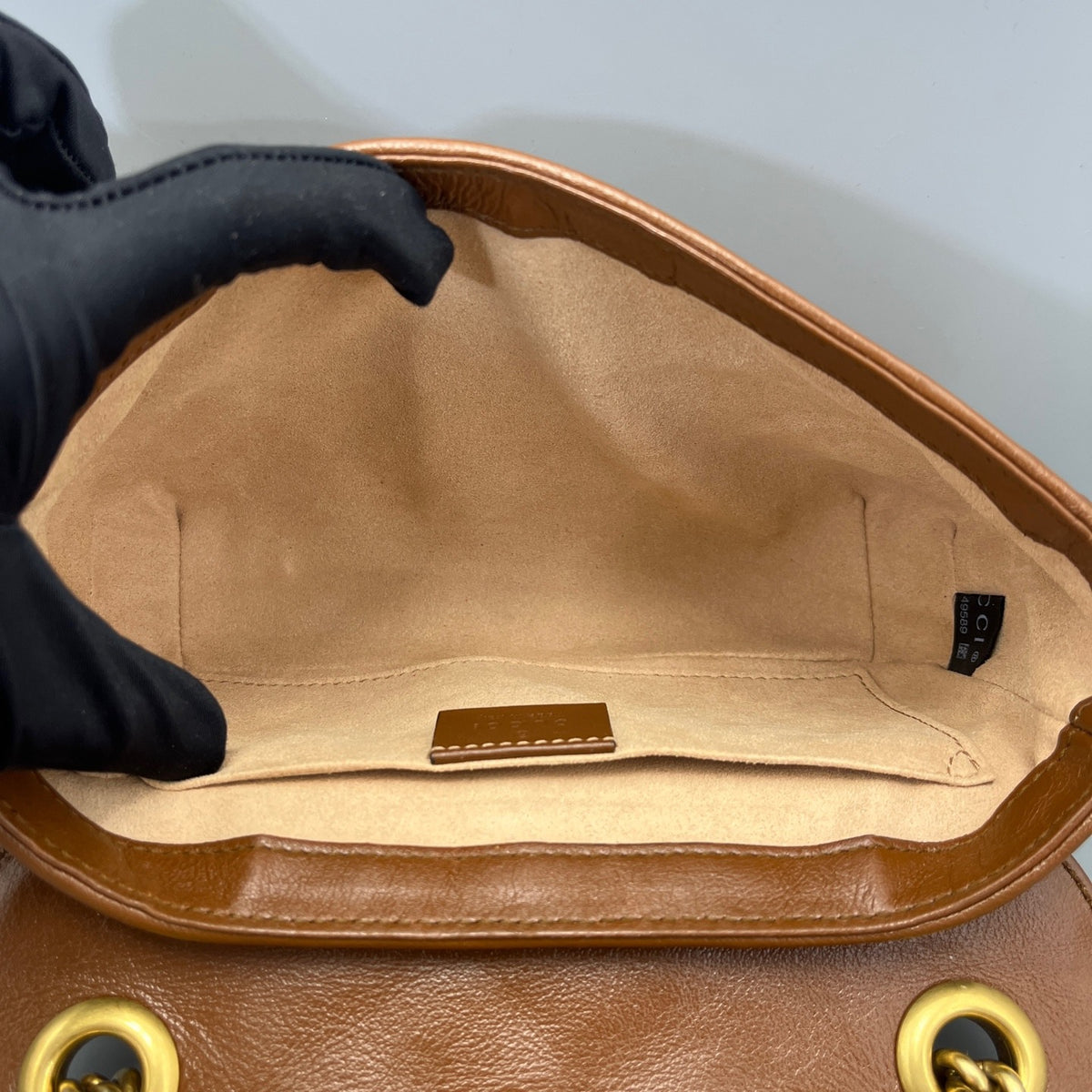 Gucci - Marmont 22 - Leather - Brown - (mini)