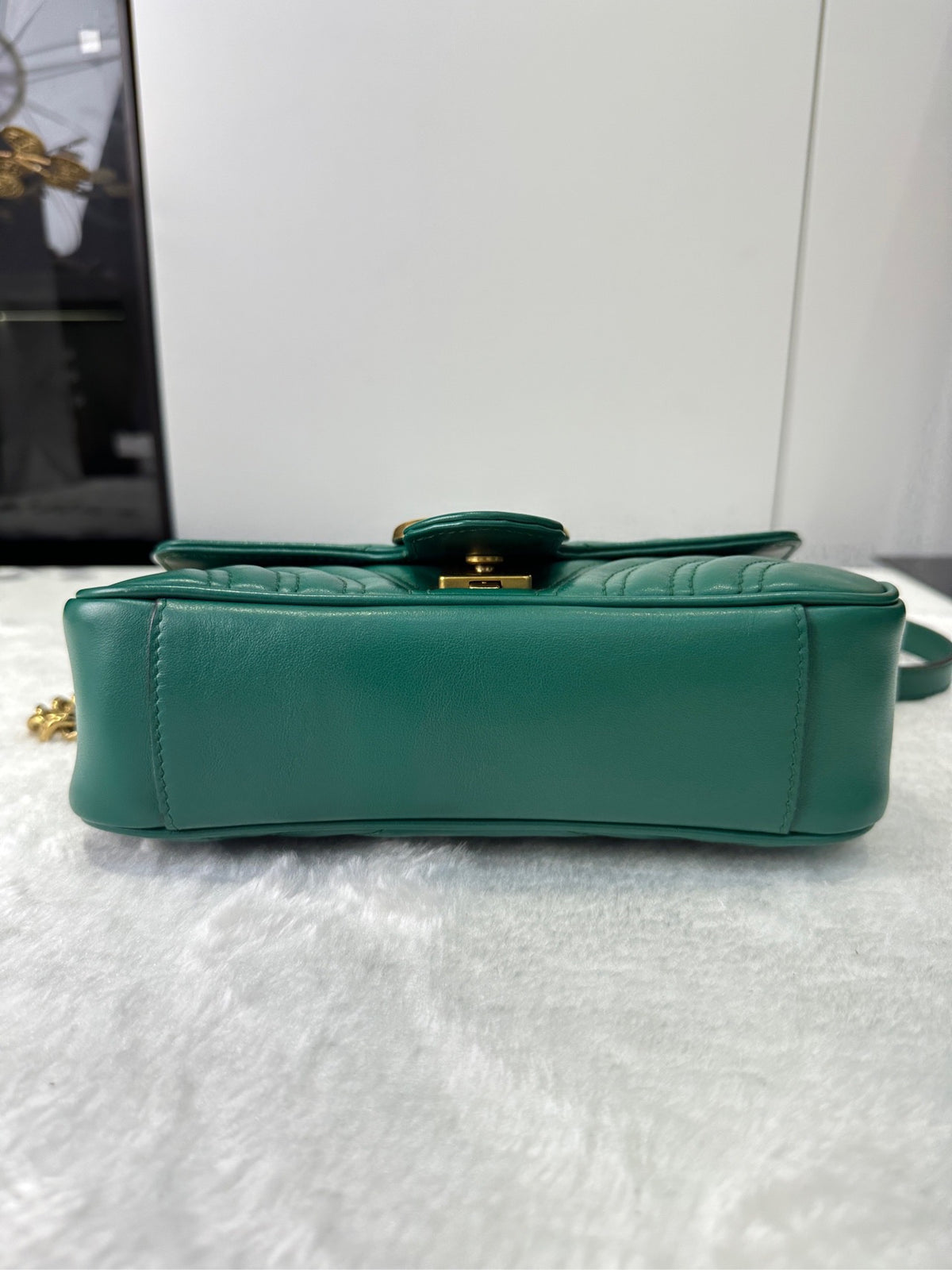 Gucci - Marmont 22 - Leather - Green - (Small)