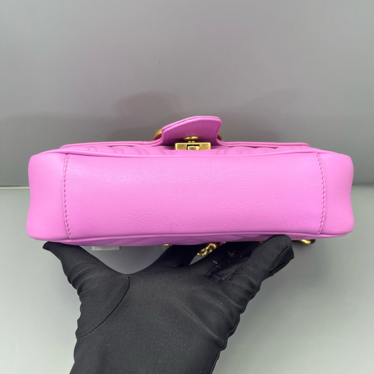 Gucci - Marmont 22 - Leather - Pink - (small)
