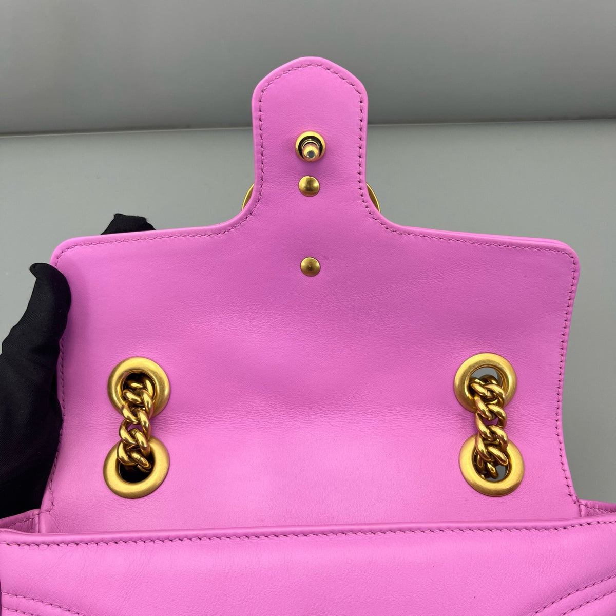 Gucci - Marmont 22 - Leather - Pink - (small)