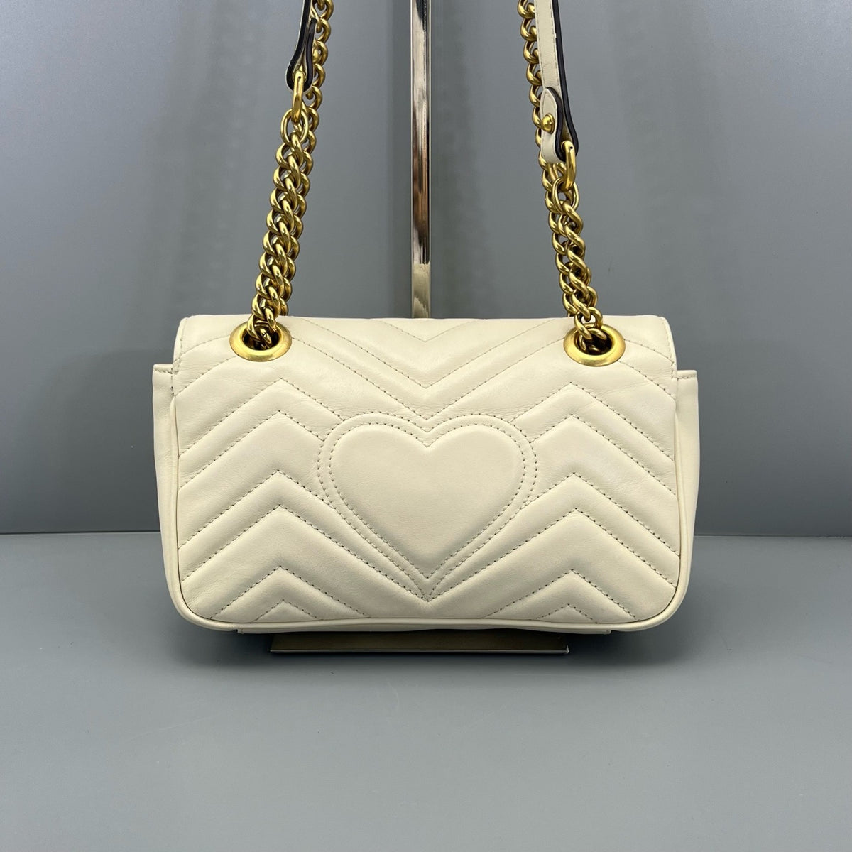 Gucci - Marmont 22 - Leather - White - (mini)