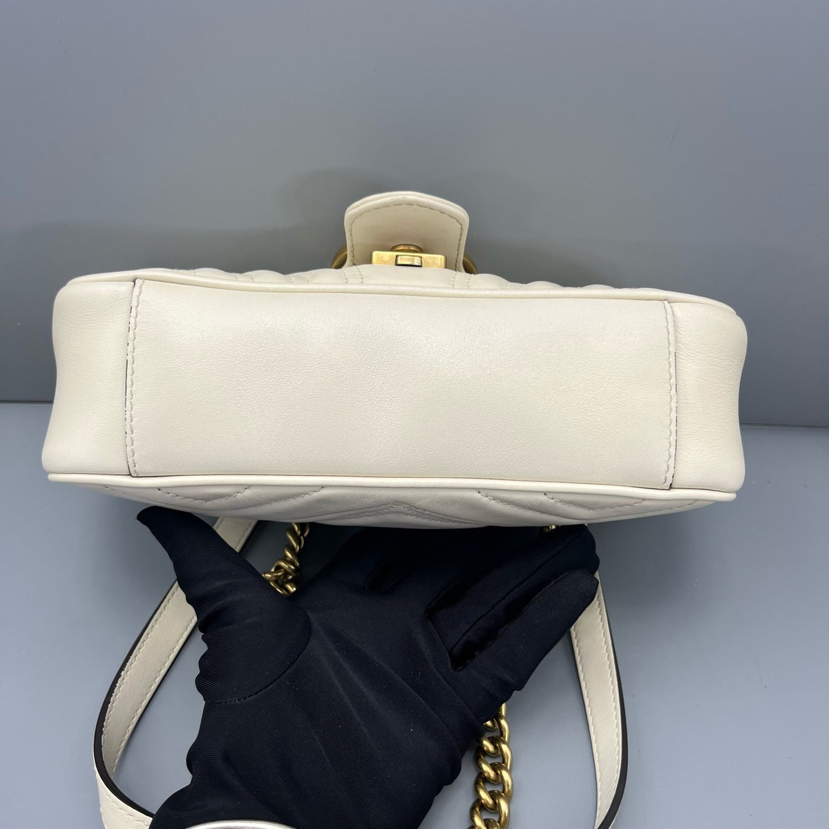 Gucci - Marmont 22 - Leather - White - (mini)