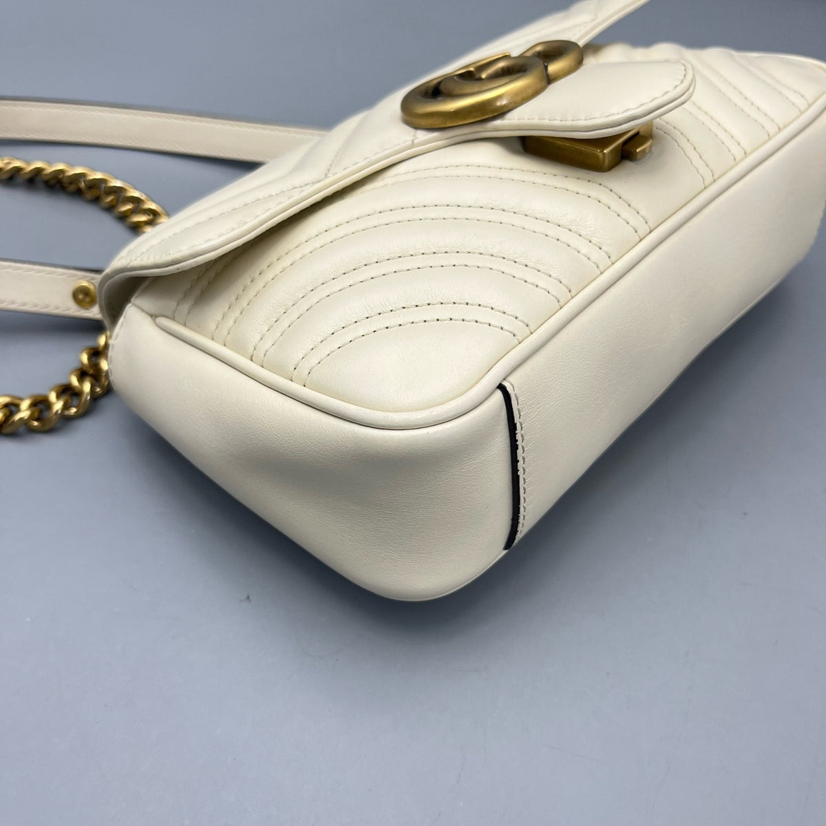Gucci - Marmont 22 - Leather - White - (mini)