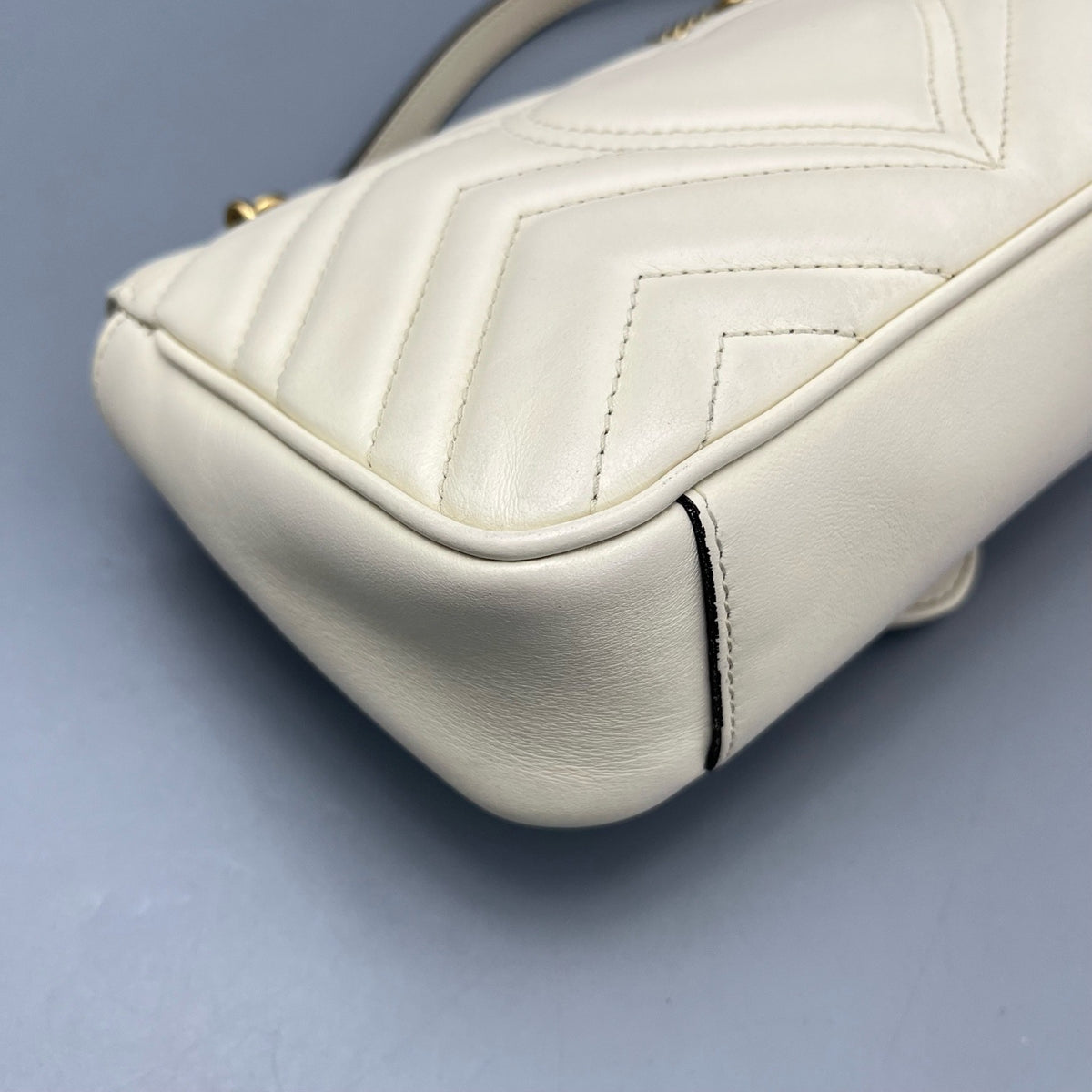 Gucci - Marmont 22 - Leather - White - (mini)