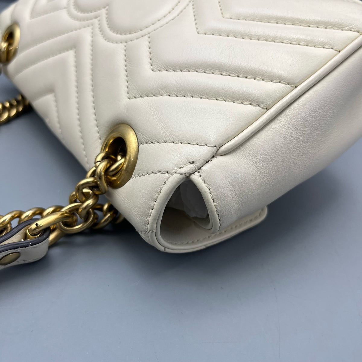 Gucci - Marmont 22 - Leather - White - (mini)