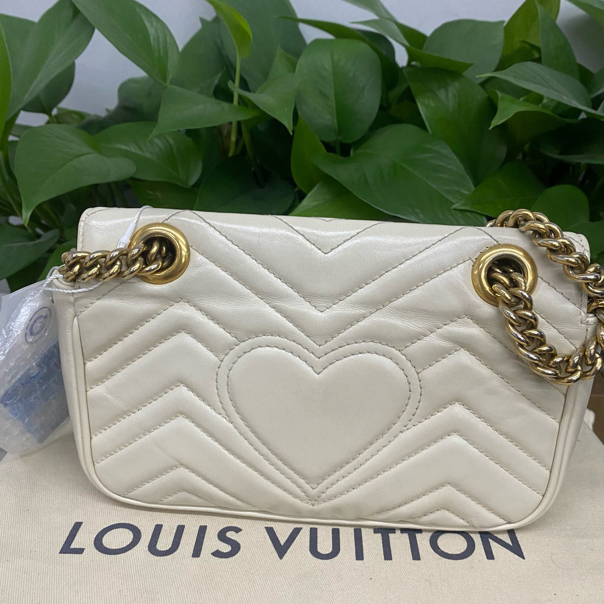 Gucci - Marmont 22 - Leather - White - (small)