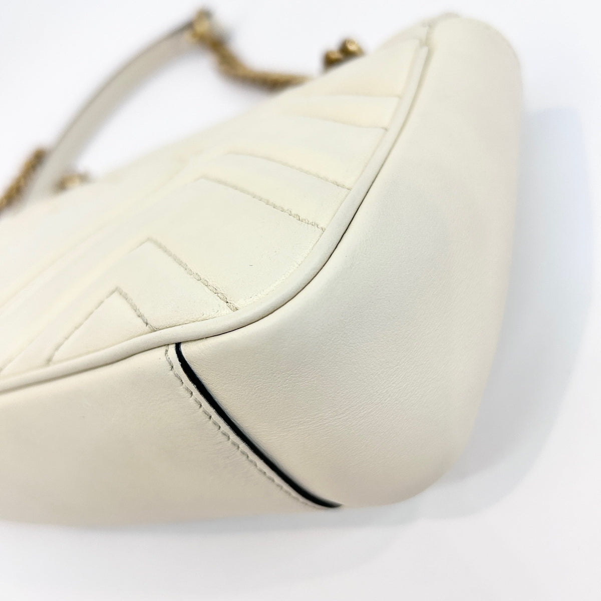 Gucci - Marmont 22 - Leather - White - (small)