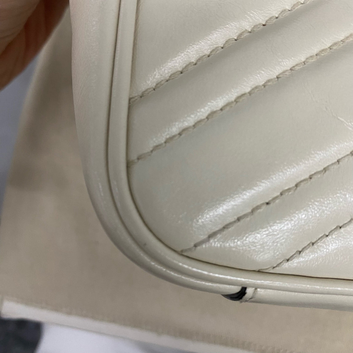 Gucci - Marmont 22 - Leather - White - (small)