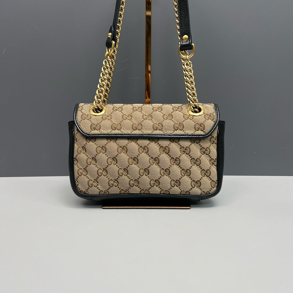 Gucci - Marmont 22 Small - Cloth - Beige - (Small)