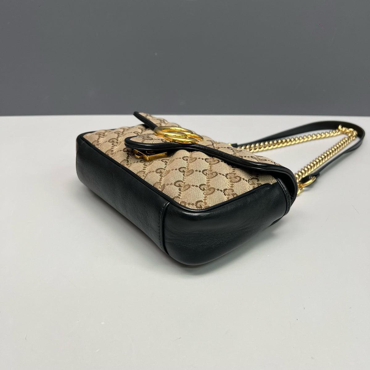Gucci - Marmont 22 Small - Cloth - Beige - (Small)