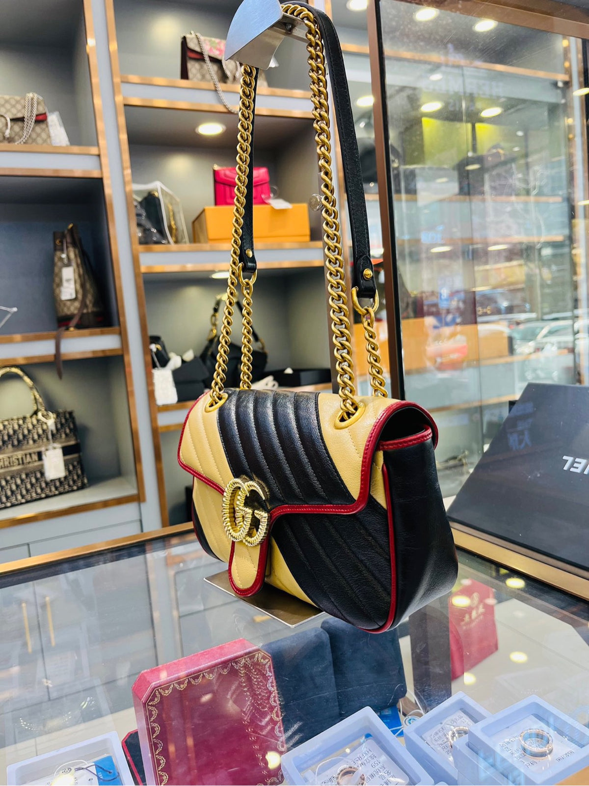 Gucci - Marmont 26 - Leather - Multicolour - (medium)