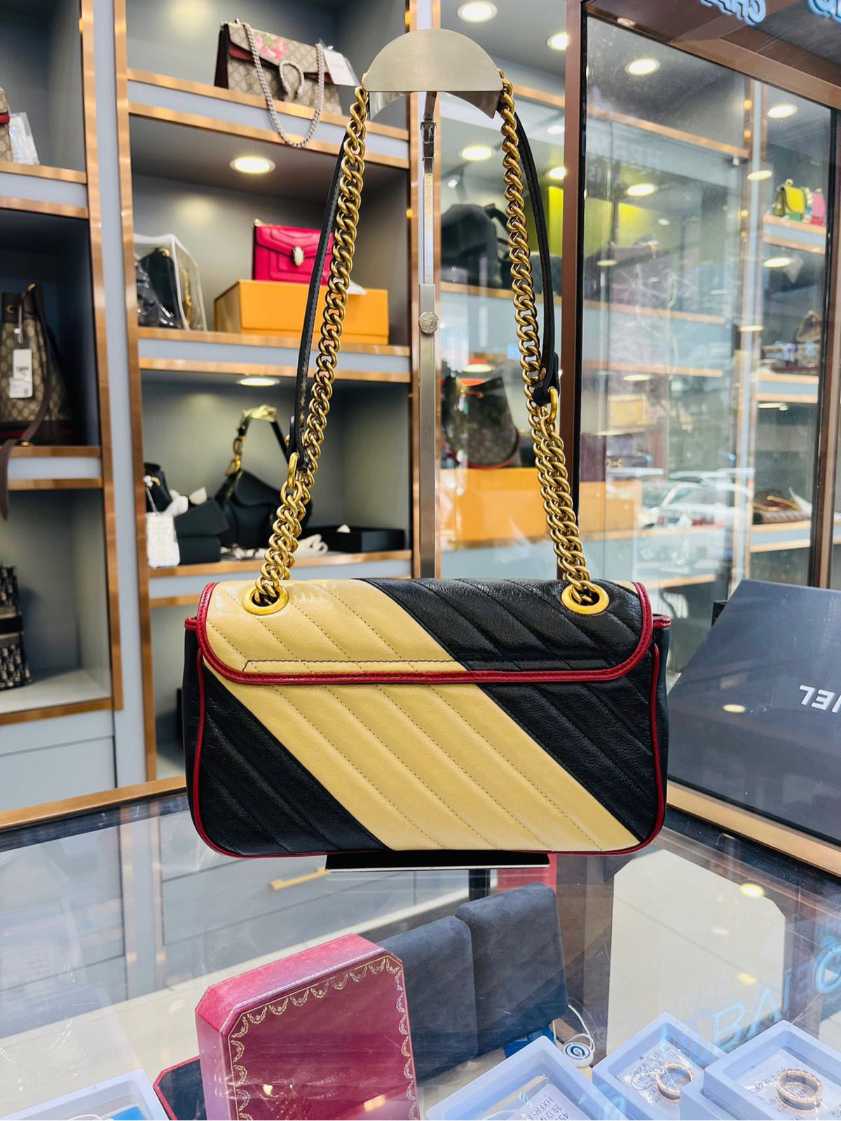 Gucci - Marmont 26 - Leather - Multicolour - (medium)