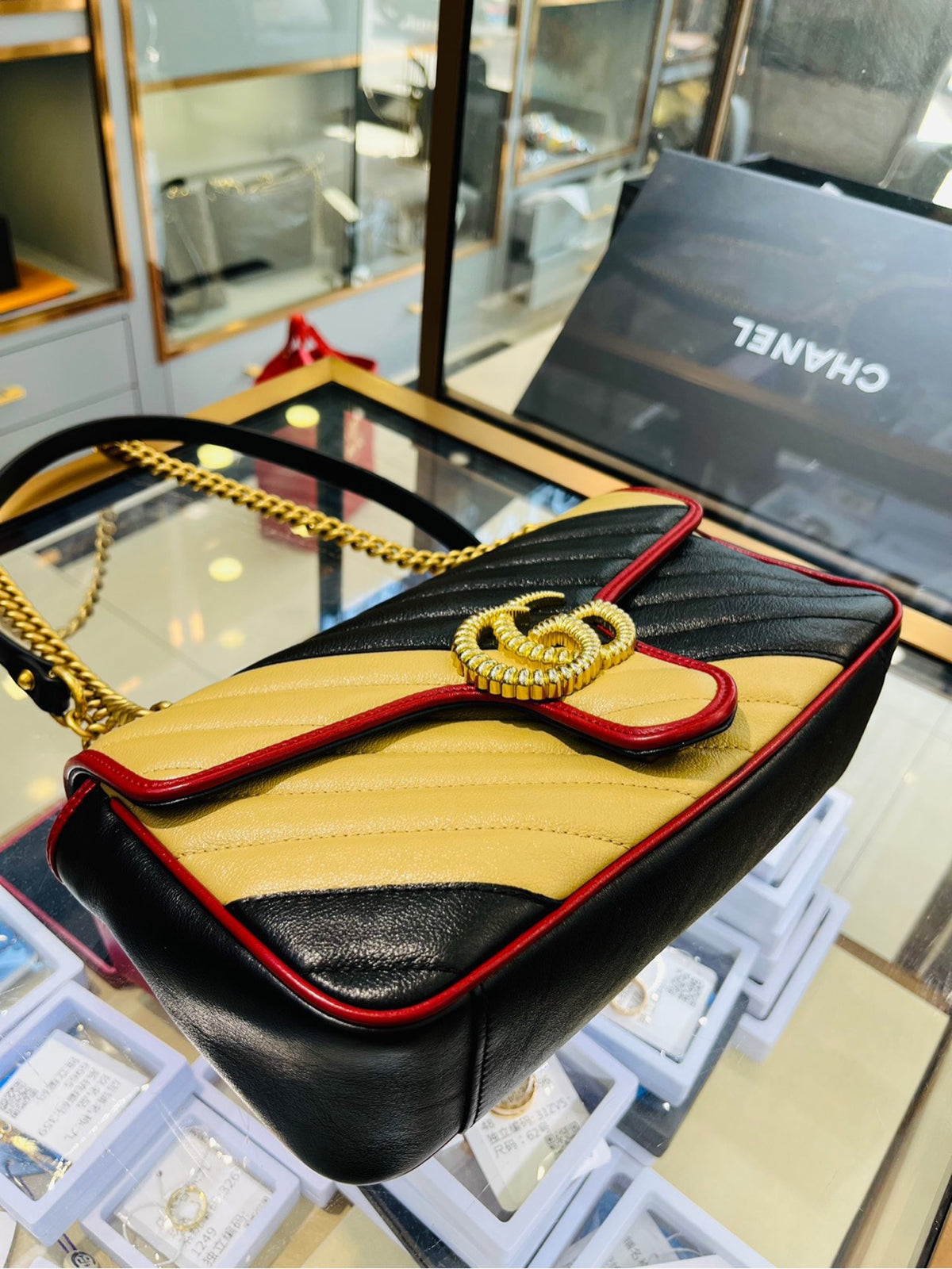 Gucci - Marmont 26 - Leather - Multicolour - (medium)