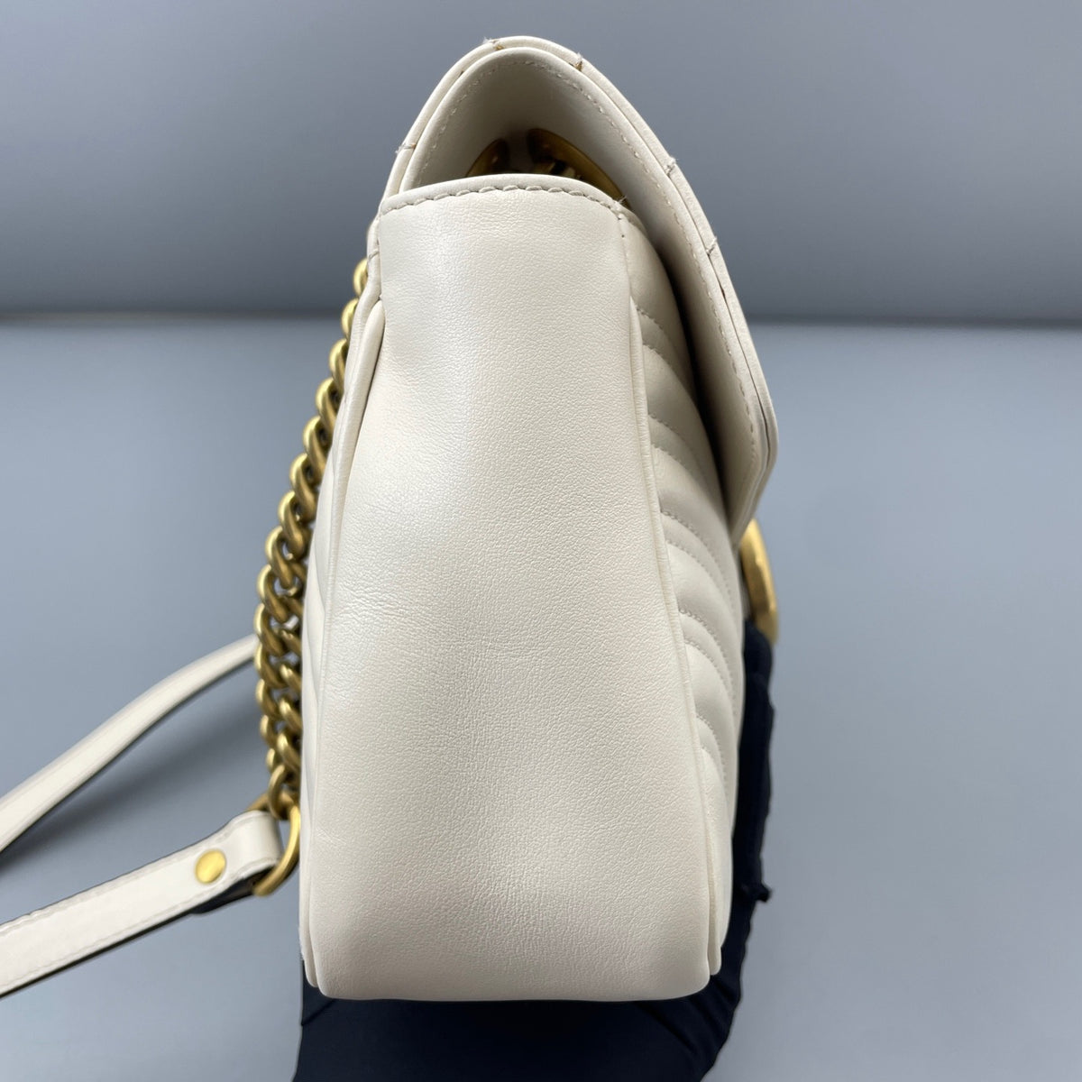 Gucci - Marmont 26 - Leather - White - (small)