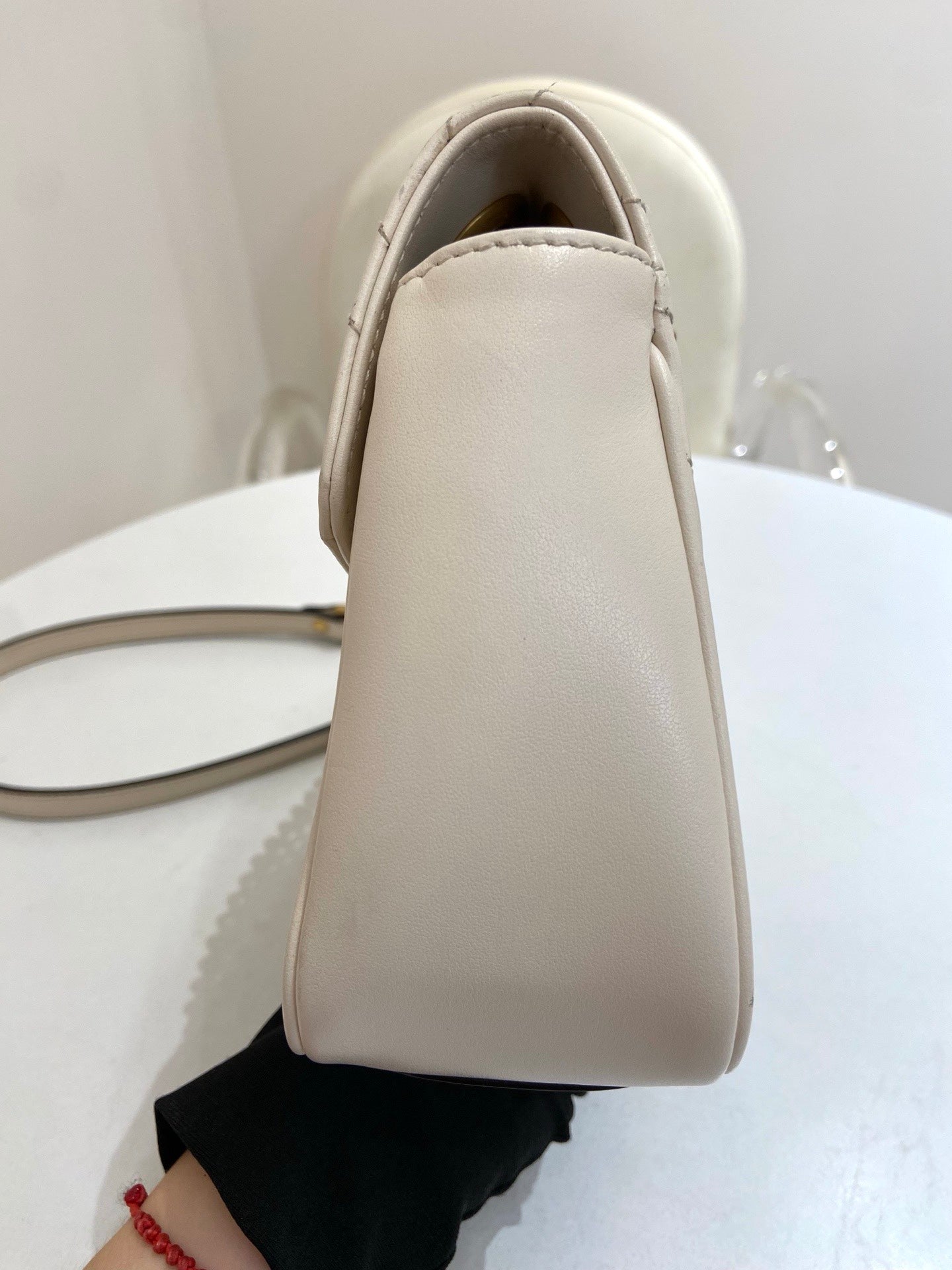Gucci - Marmont 26 - Leather - White - (small)