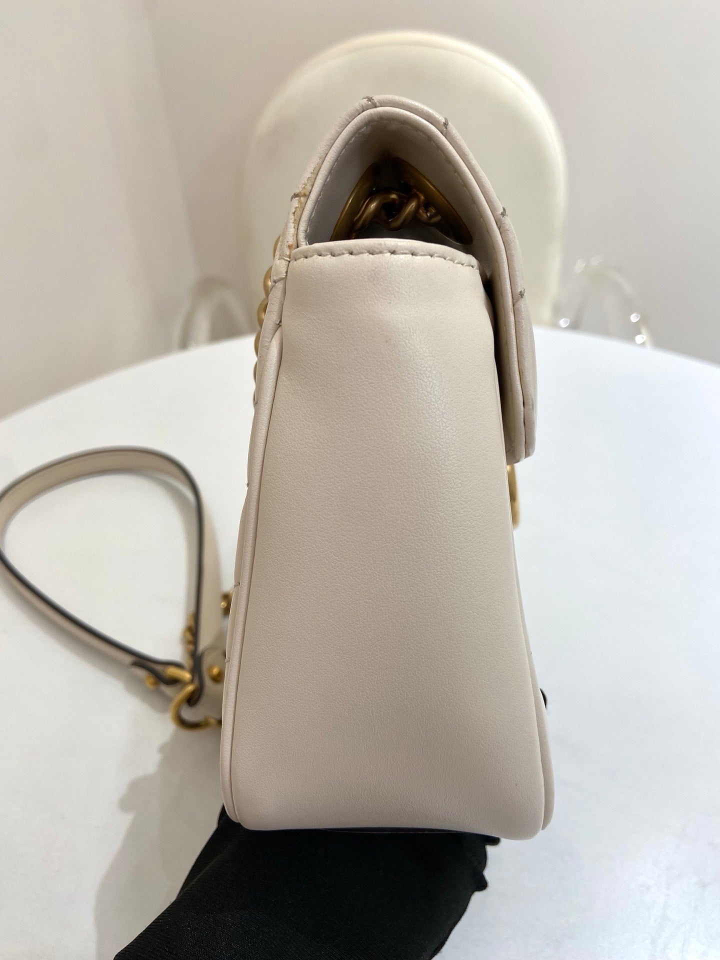 Gucci - Marmont 26 - Leather - White - (small)