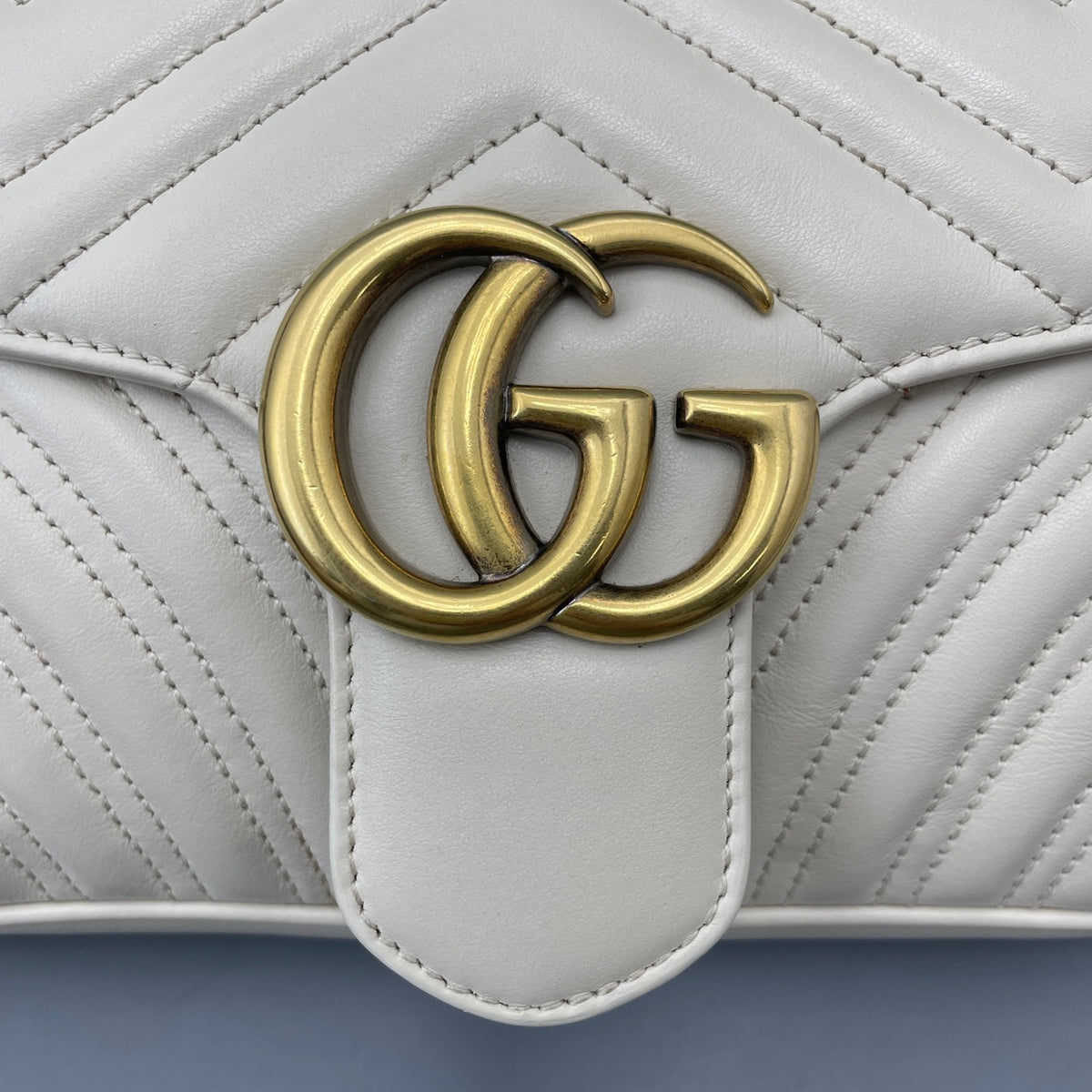 Gucci - Marmont 26 - Leather - White - (small)