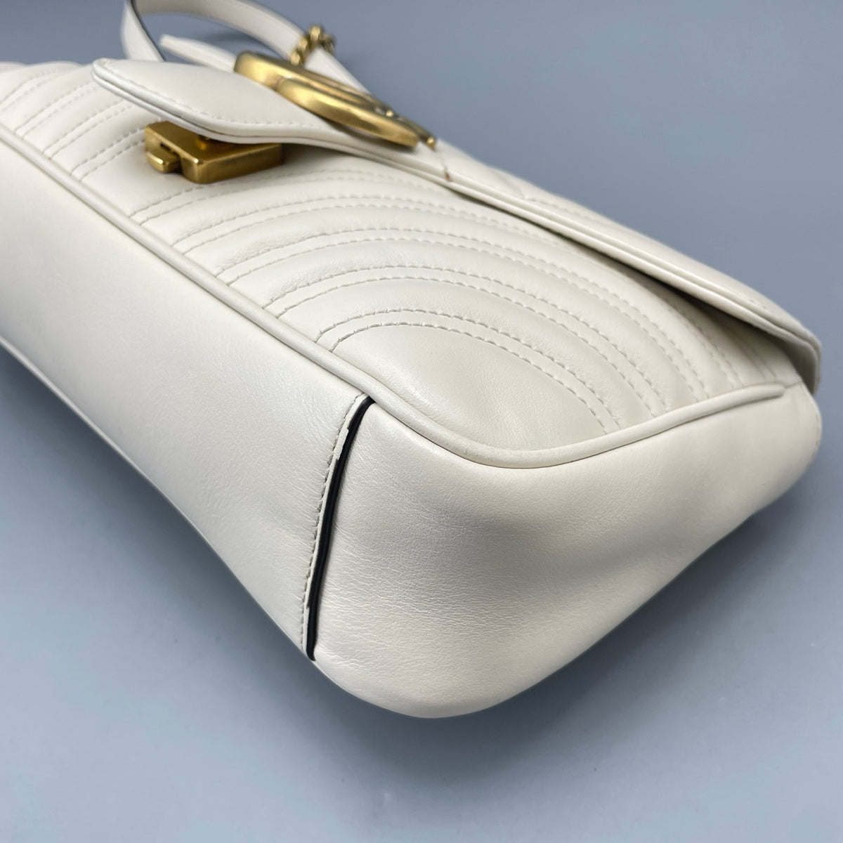 Gucci - Marmont 26 - Leather - White - (small)
