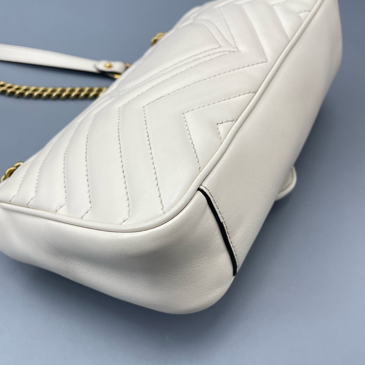 Gucci - Marmont 26 - Leather - White - (small)