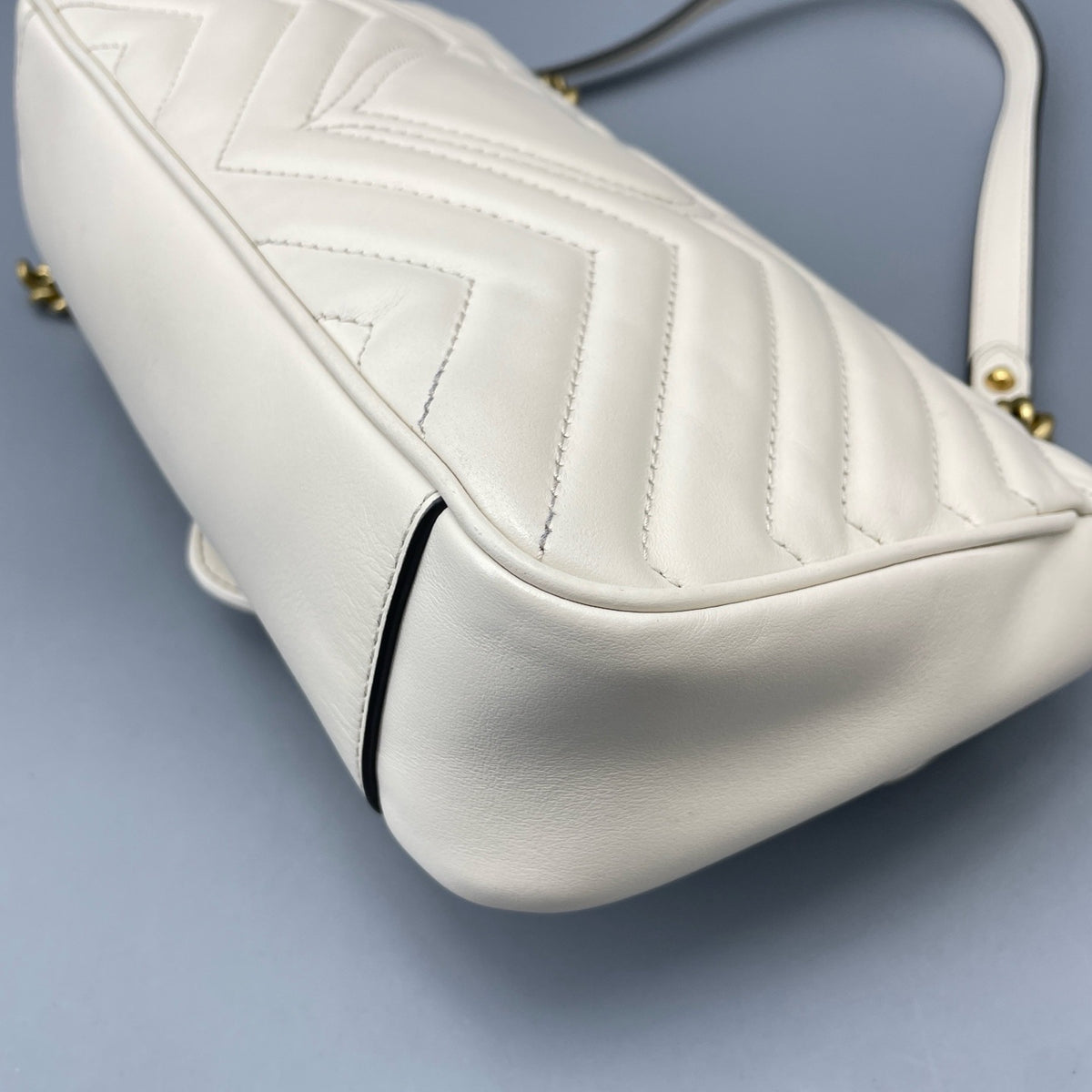 Gucci - Marmont 26 - Leather - White - (small)