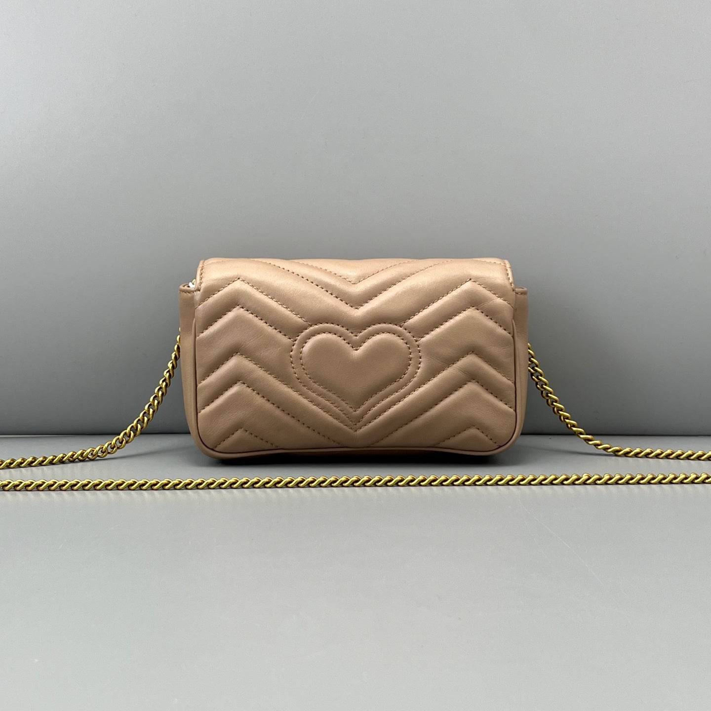 Gucci - Marmont - Leather - Beige