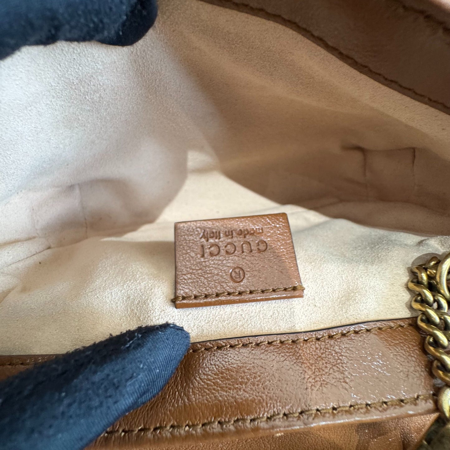 Gucci - Marmont - Leather - Brown