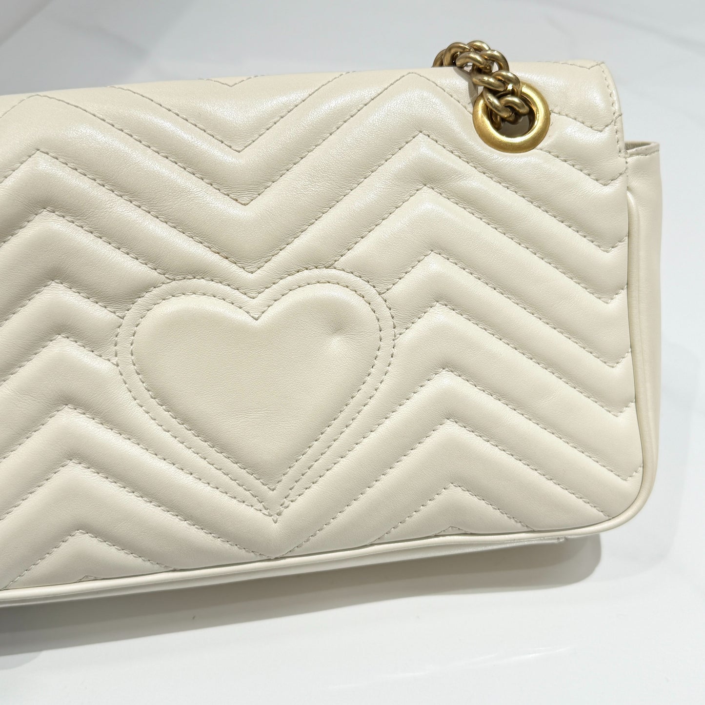 Gucci - Marmont - Leather - White