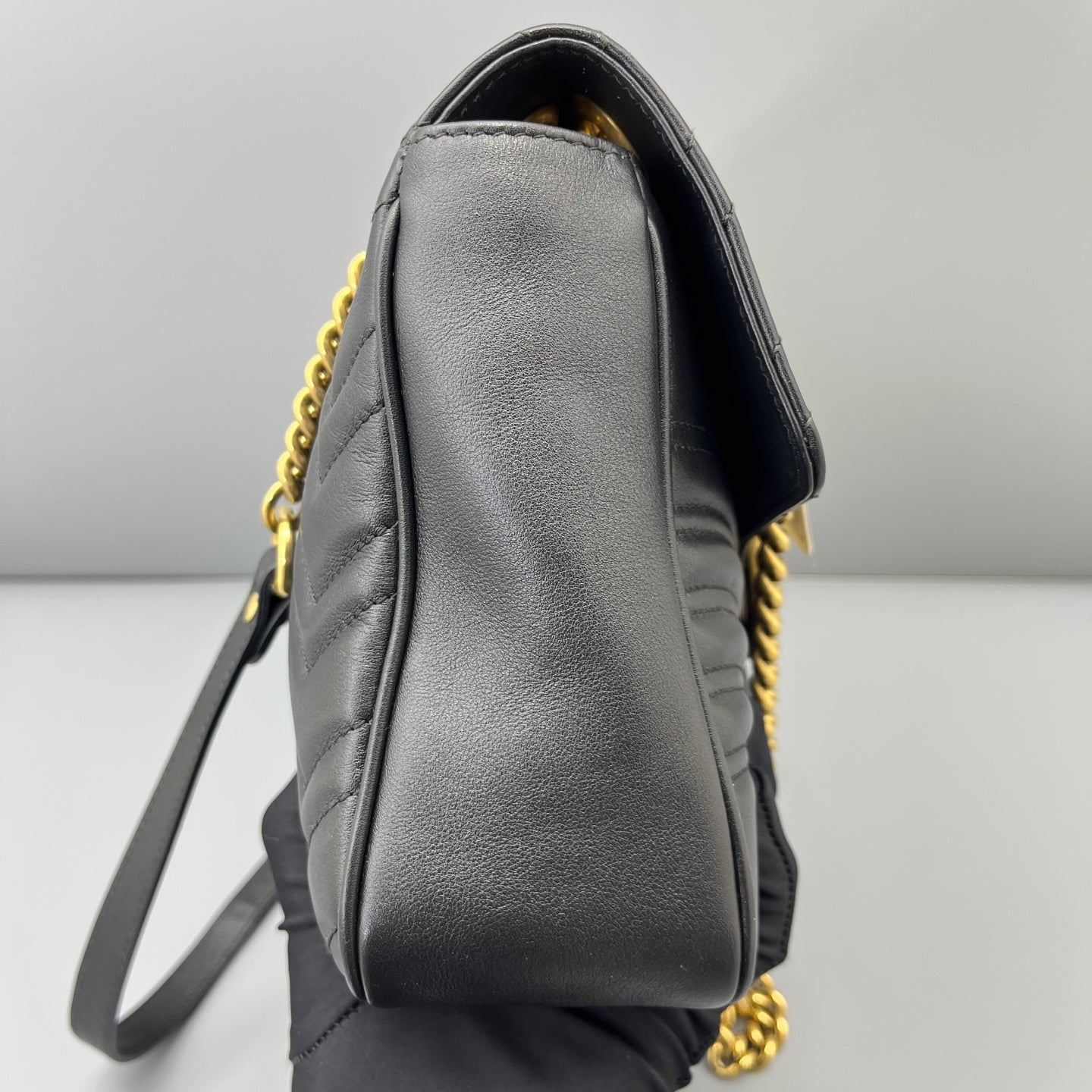 Gucci - Marmont - Leather - Black