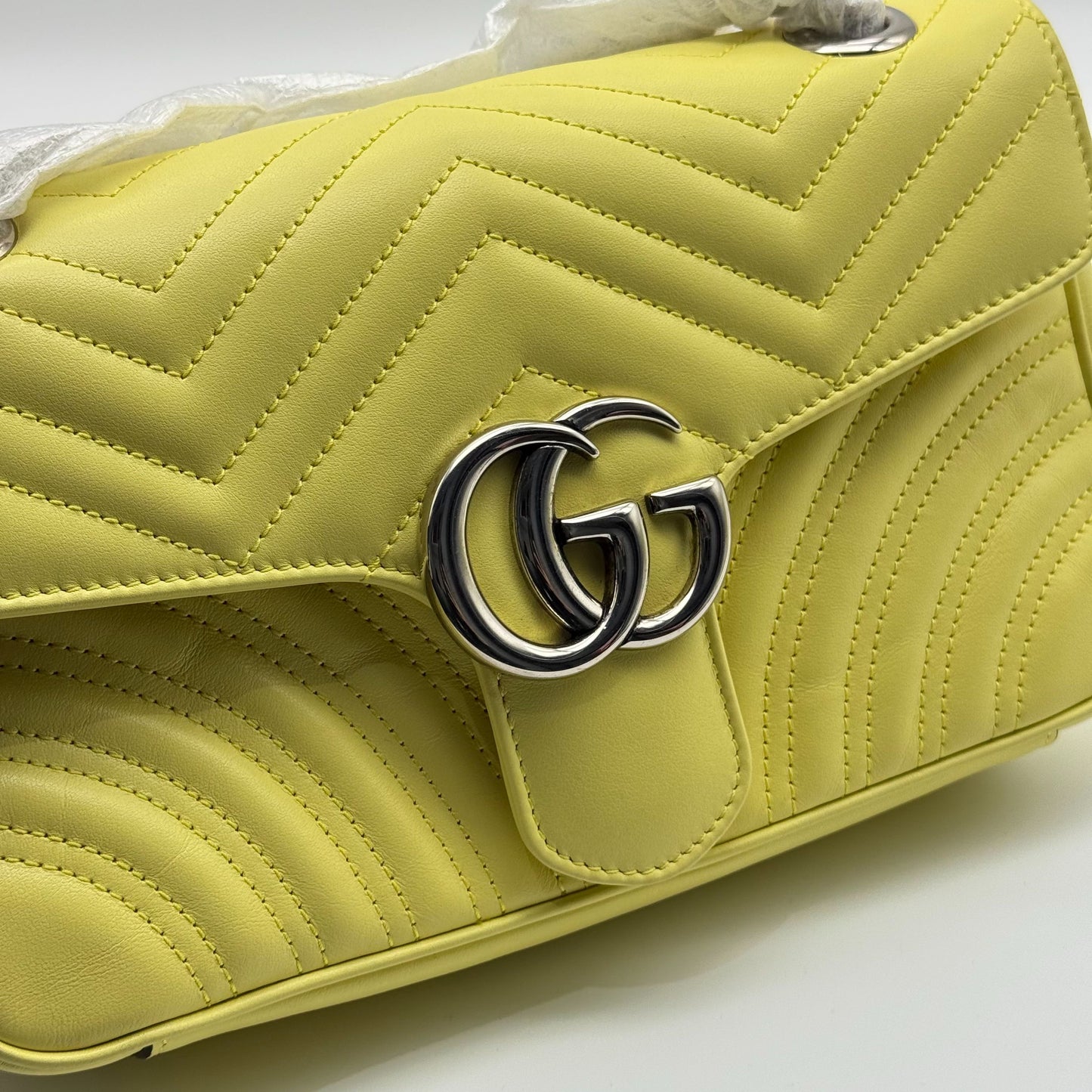 Gucci - Marmont - Leather - Yellow