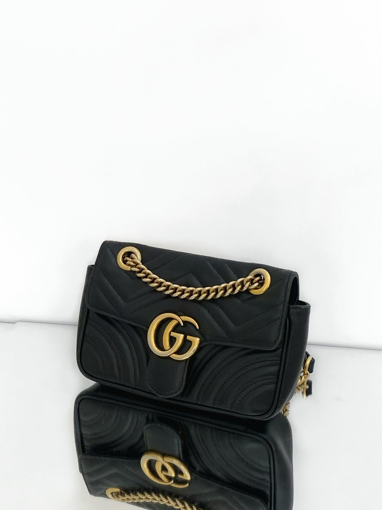 Gucci - Marmont - Leather - Black