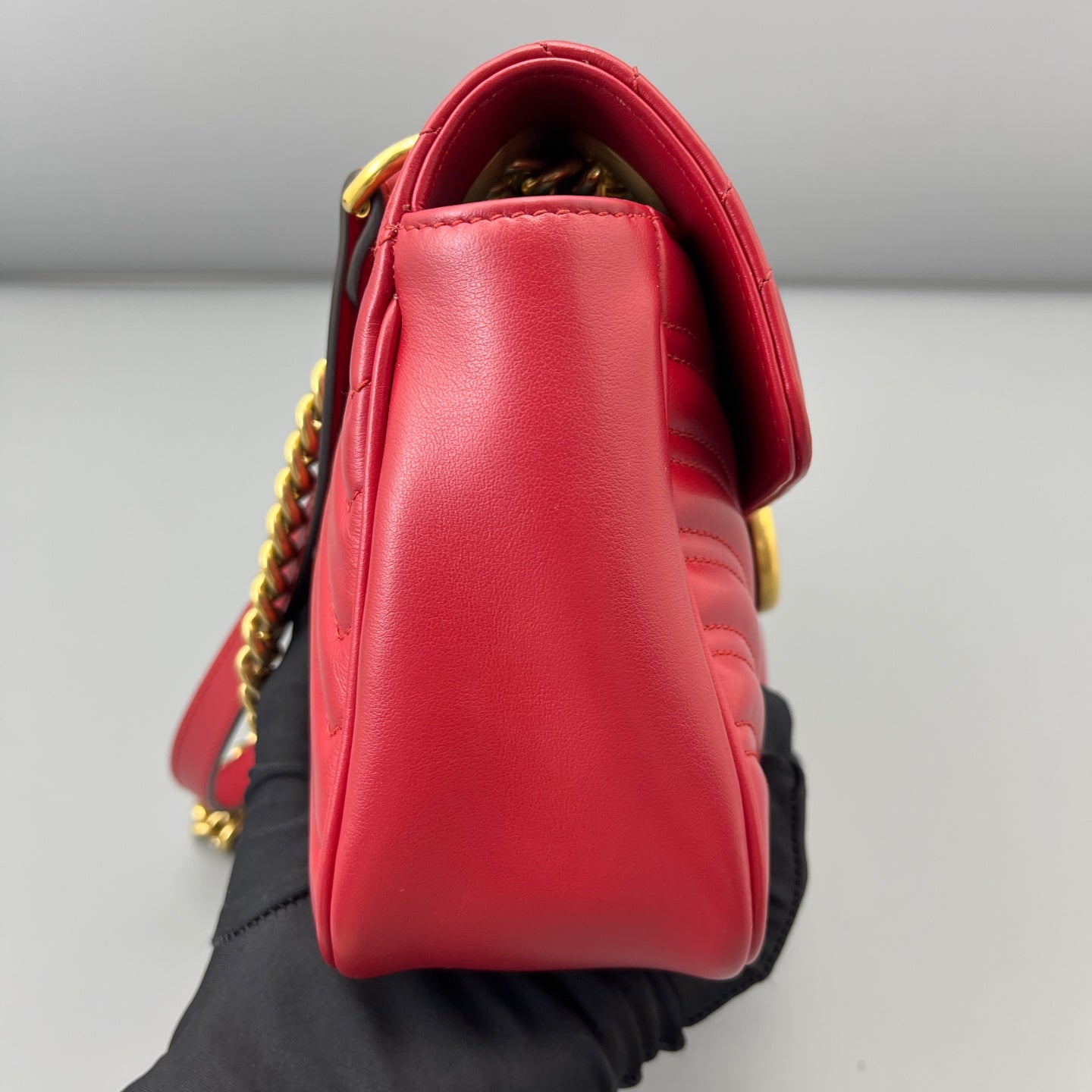 Gucci - Marmont - Leather - Red