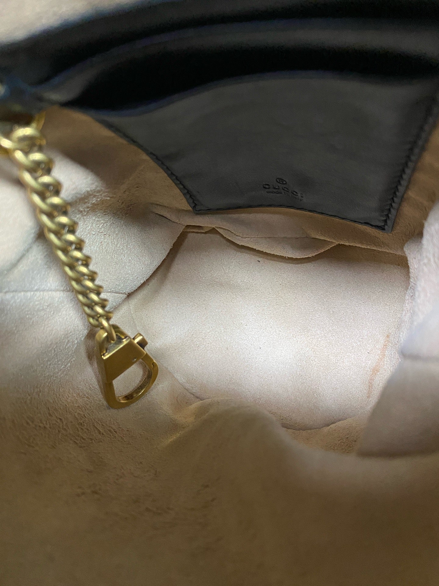 Gucci - Marmont Bucket Bag - Leather - Black - (mini)