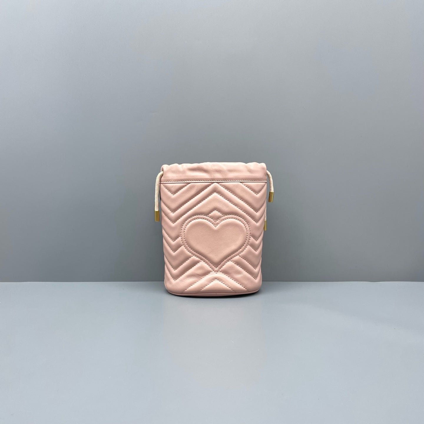 Gucci - Marmont Bucket Bag - Quilted leather - Pink - (mini)