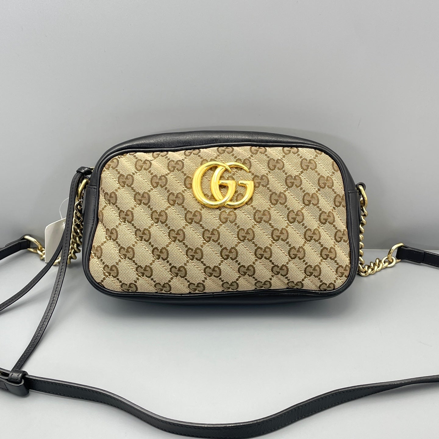 Gucci - Marmont Camera Bag - Cloth - Multicolour - (small)