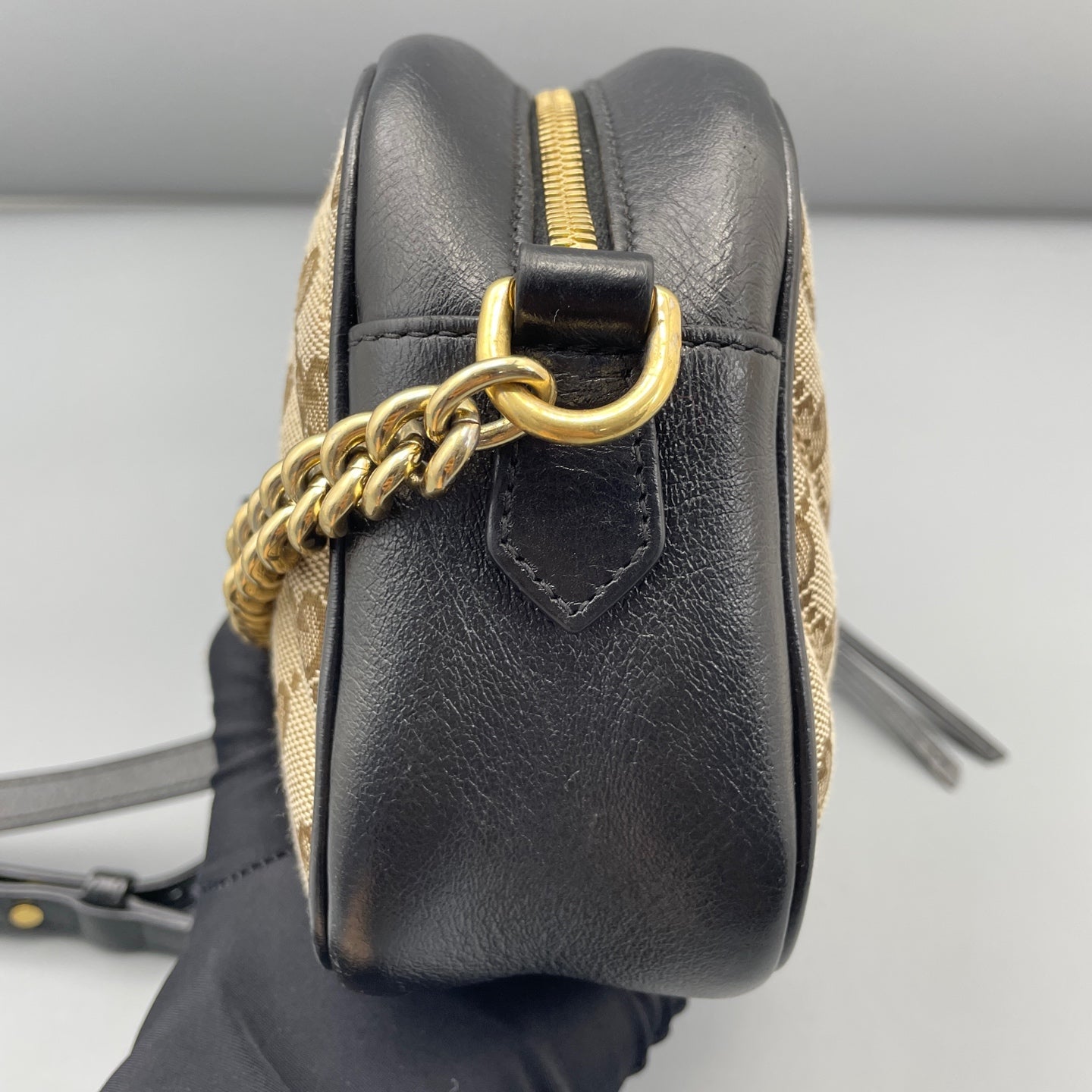 Gucci - Marmont Camera Bag - Cloth - Multicolour - (small)