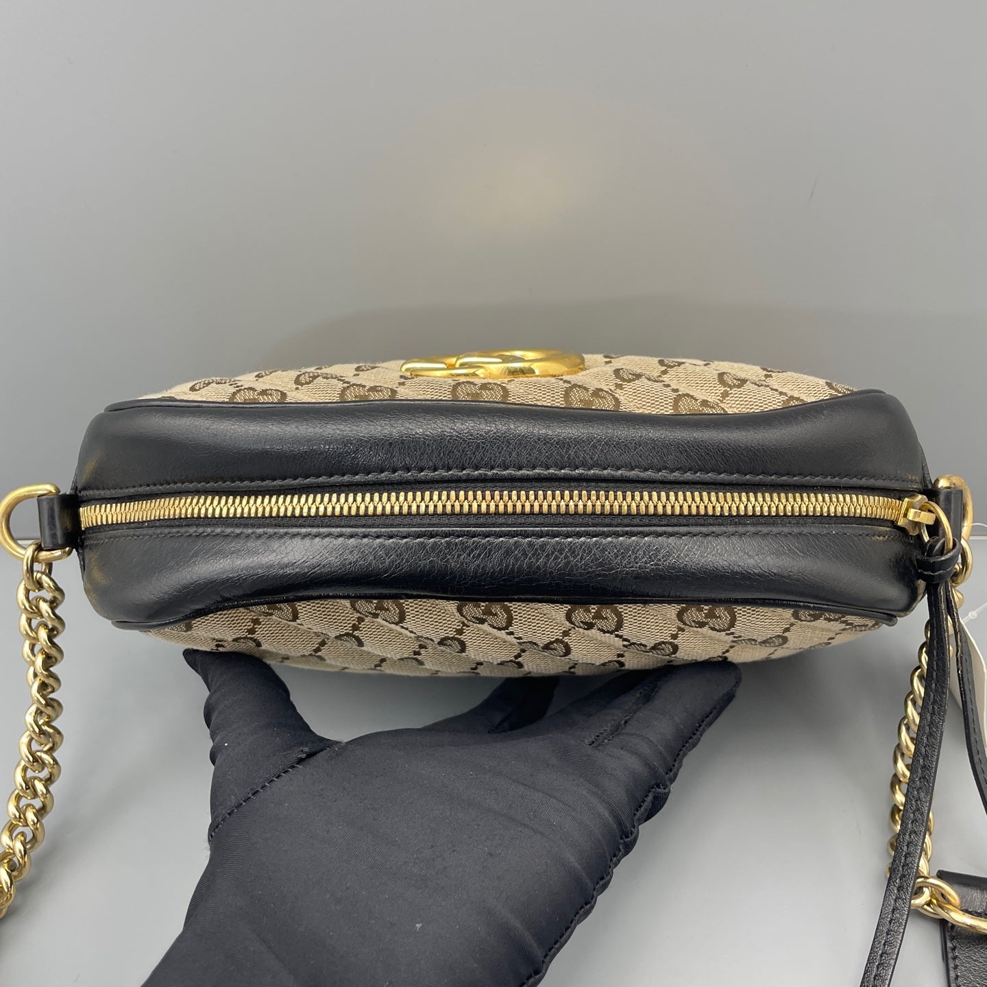 Gucci - Marmont Camera Bag - Cloth - Multicolour - (small)