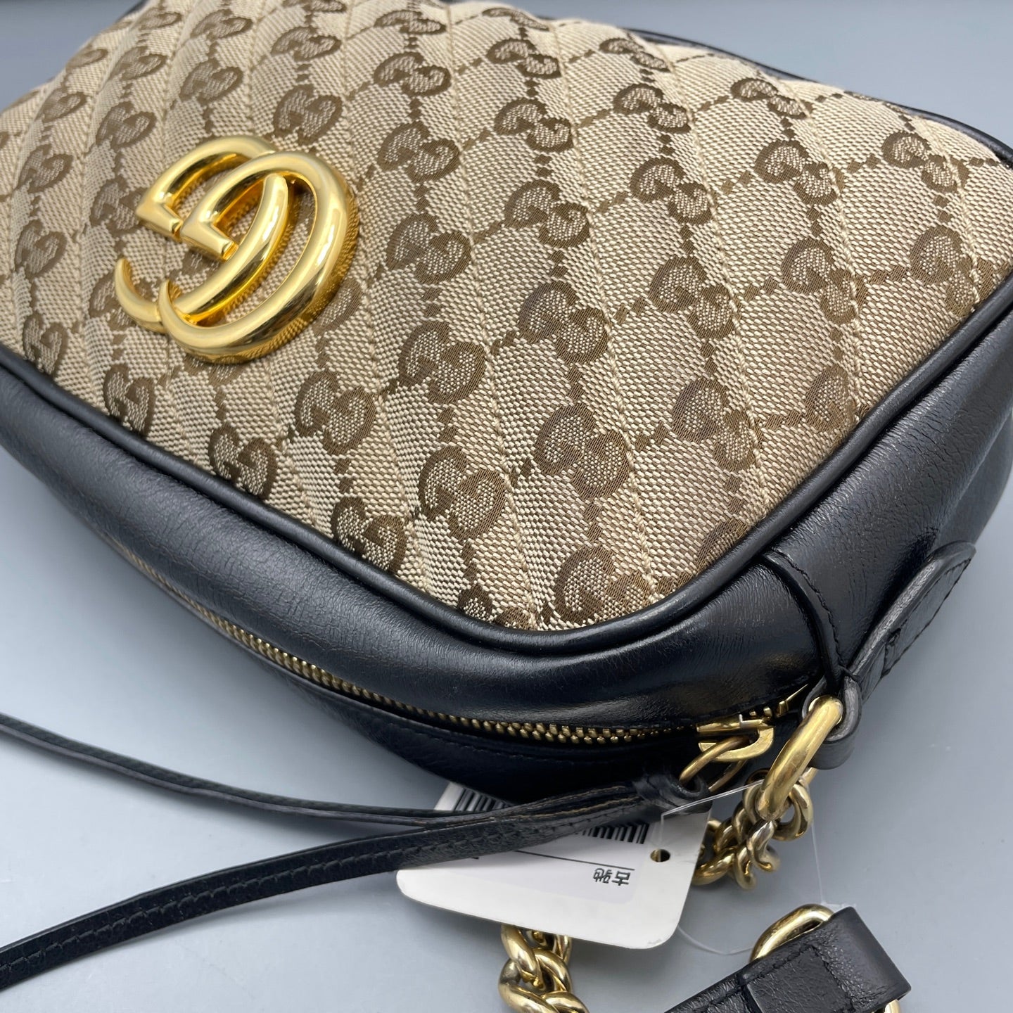 Gucci - Marmont Camera Bag - Cloth - Multicolour - (small)