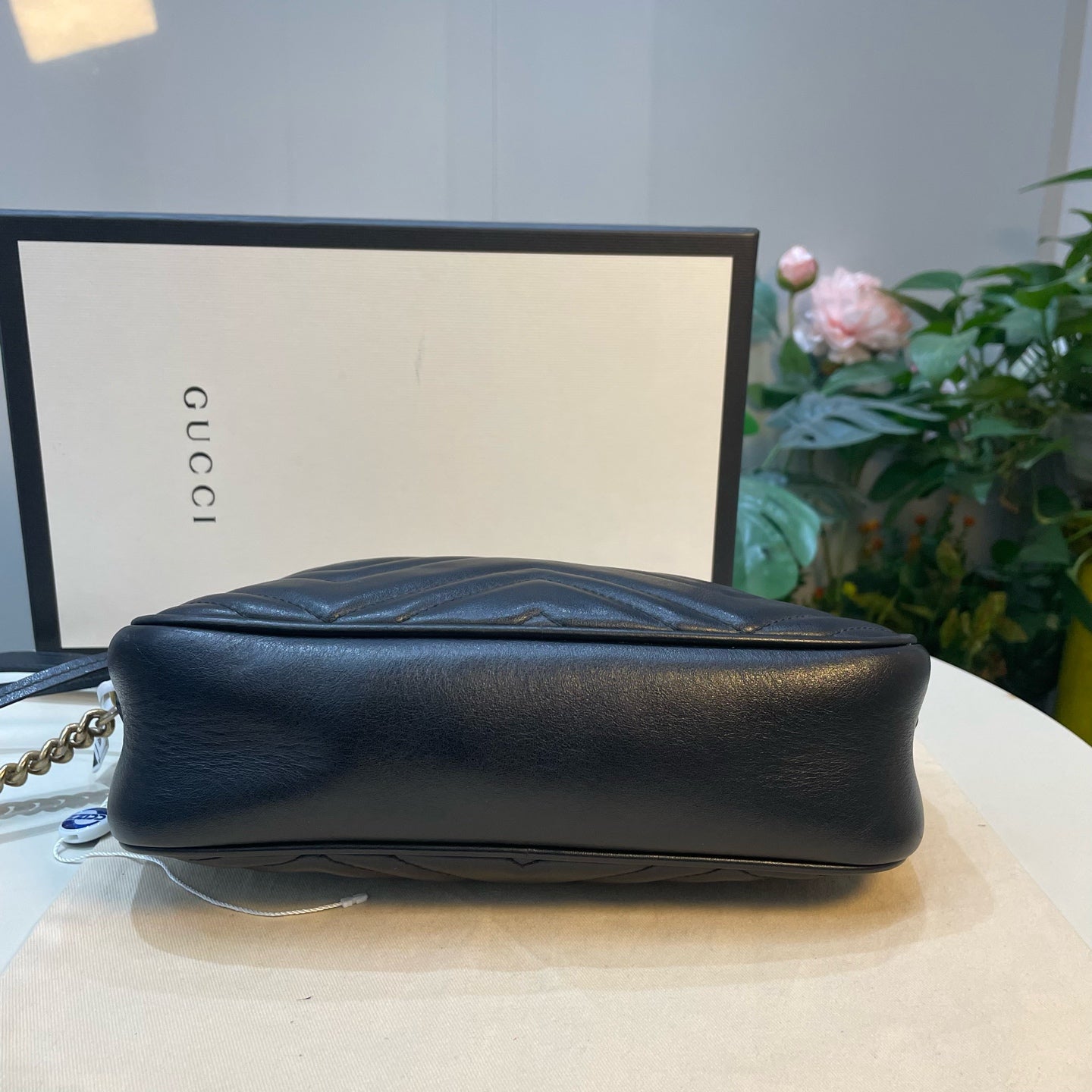 Gucci - Marmont Camera Bag - Leather - Black - (medium)