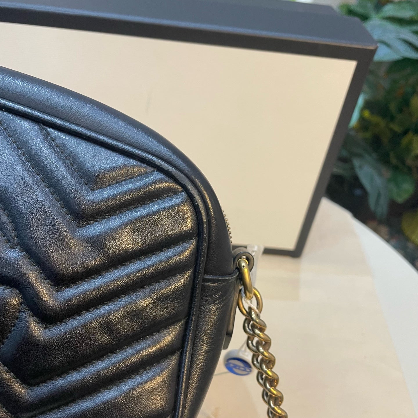 Gucci - Marmont Camera Bag - Leather - Black - (medium)